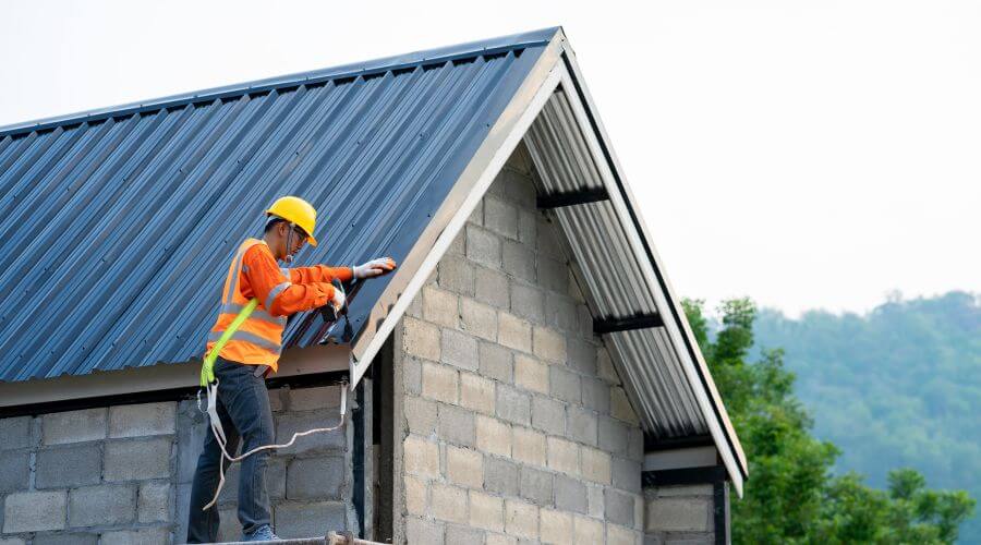 Professional metal roof installation in Plainview, MN